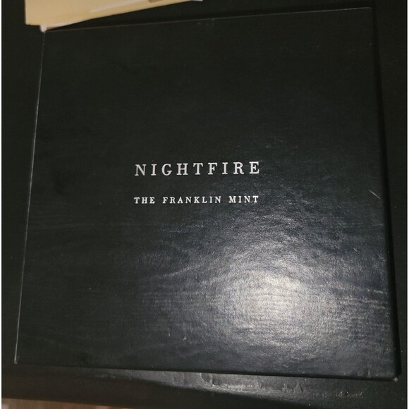 Nightfire Icy Sparkle Choker Earrings Set Alfred Durante for Franklin Mint VTG - Picture 8 of 10